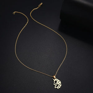 Jewelry - Stainless Steel Gold Quarter Horse Necklace Jewelry - Stainless Steel Gold Quarter Horse Necklace